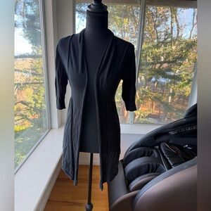 Express Open Front 100% Cotton Cardigan, XS